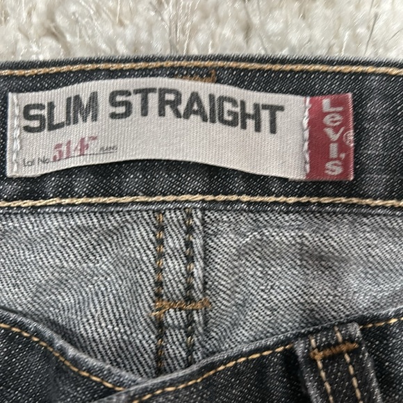 Men pants Levi’s 514 W31 L30 Black - Picture 2 of 8